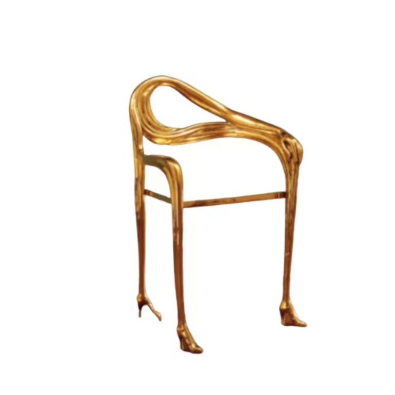 Leda sculpture-armchair