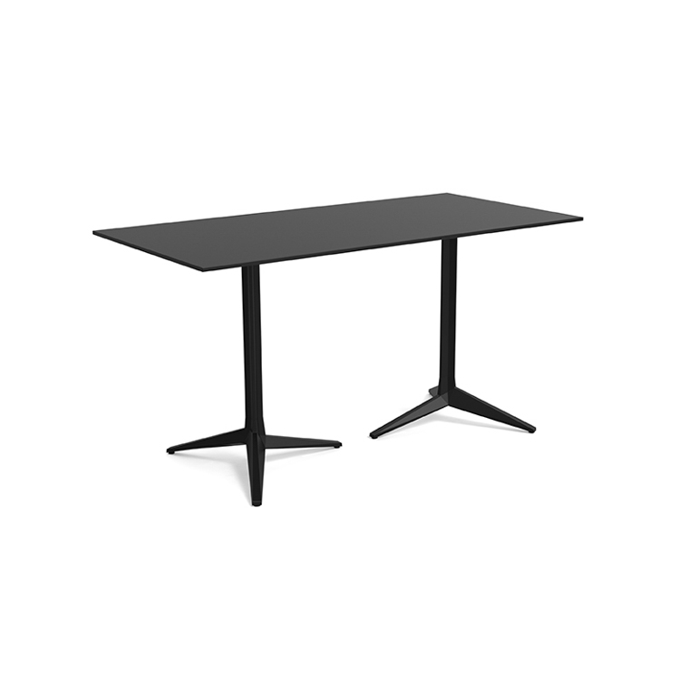 Faz 3-legged double table base