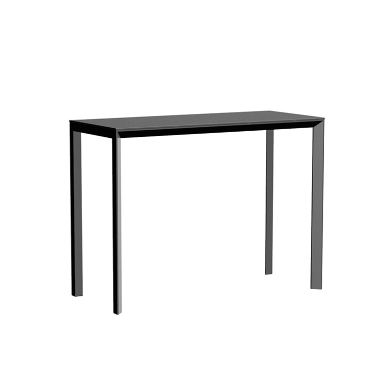 Frame aluminium table 140x60x105